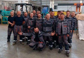 Открытие нового производства Loveks-K в Тернополе: электросварные трубы и сетка (ПВС)