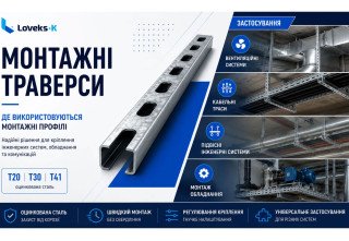 Траверси монтажні