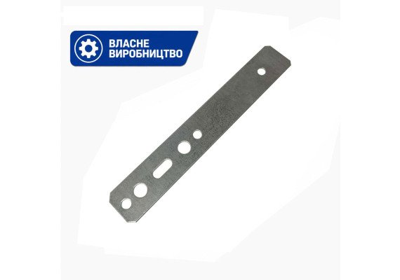 Анкерна пластина універсальна з фасками 25×159 (товщина 1,1 мм)