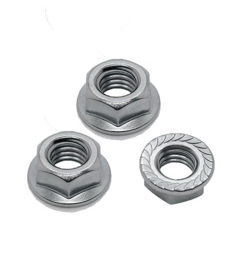 Гайка М10 DIN 6923 фланцевая