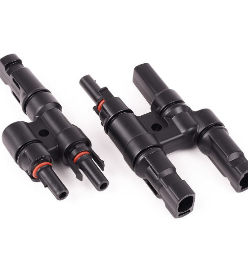 Коннектор MC4 разветвитель 2 на 1 для кабеля 4-6 мм² (пара)