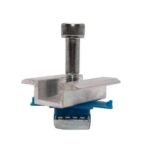 Комплект межмодульного прижима для солнечных панелей 30–35 мм (болт + гайка), 40 мм