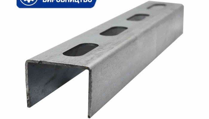 З'єднувач профілю 25×35×1,5 мм 3 м оцинкований для монтажу сонячних панелей