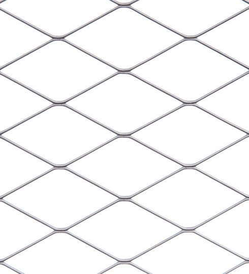 Сетка просечно-вытяжная оцинкованная 17×40×0,5 мм, 10 м × 1,0 м (1,9 кг)