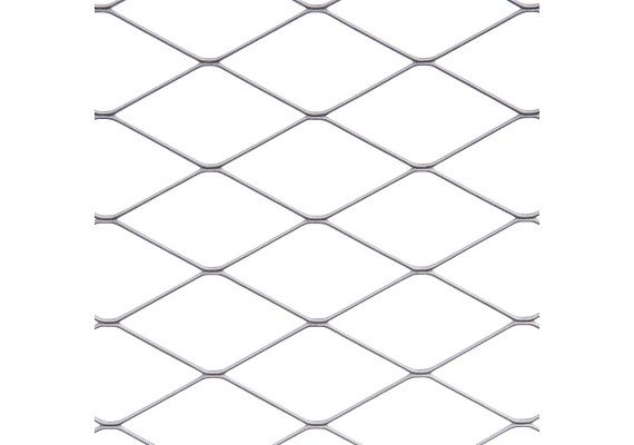 Сетка просечно-вытяжная х/к 17×40×0,5 мм, 10 м × 1,0 м (1,9 кг)