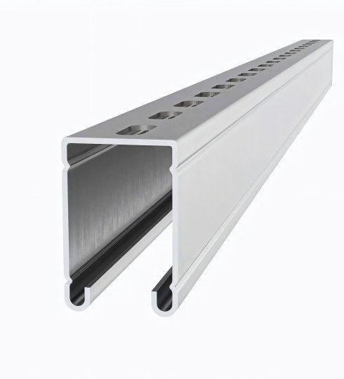 Оцинкованный монтажный С-профиль для солнечных панелей 6 м 41х62x2