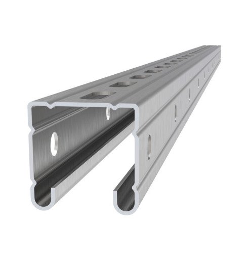 Оцинкованный монтажный С-профиль для солнечных панелей 6 м 41х41x1,5