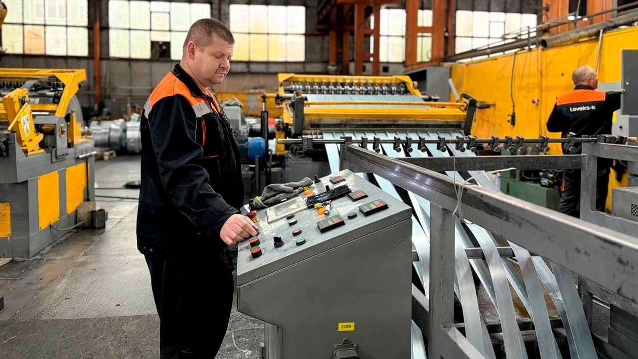 Оцинкований штрипс для виготовлення єгози — Loveks-K